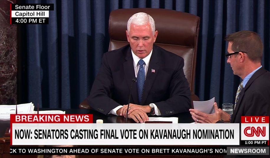 50比48！卡瓦诺大法官提名被正式确认，创下多项历史记录