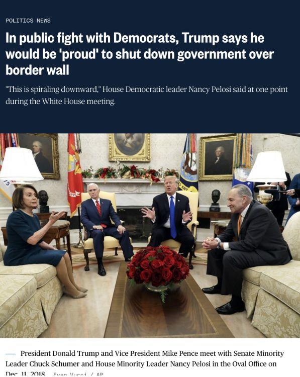 浅谈2018岁末美国政治热点