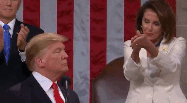 台上台下全程“表情包”斗法，从特朗普国情咨文热闹中看门道【开放麦】第2期