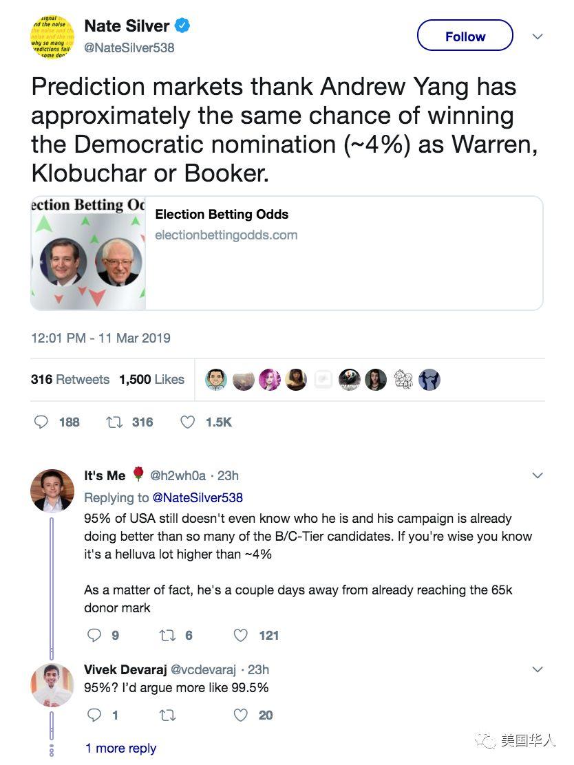 杨安泽捐款人数突破6.5万！人气直逼民主党大佬 | 图姐