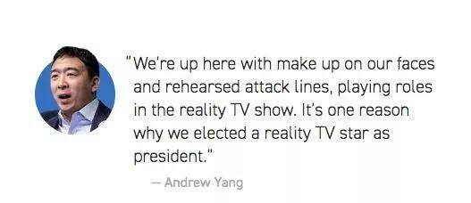 杨安泽精彩表现赢得好评，华裔资深政治活动家谈民主党辩论会