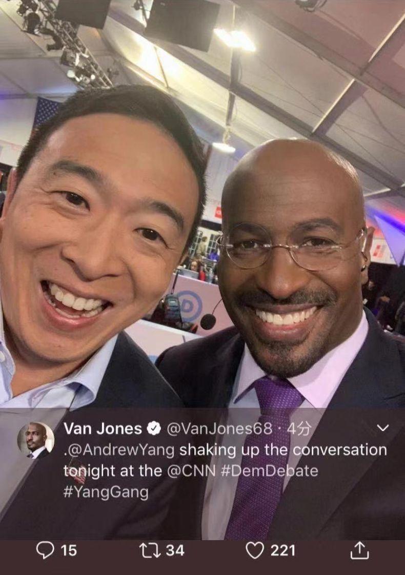 杨安泽精彩表现赢得好评，华裔资深政治活动家谈民主党辩论会