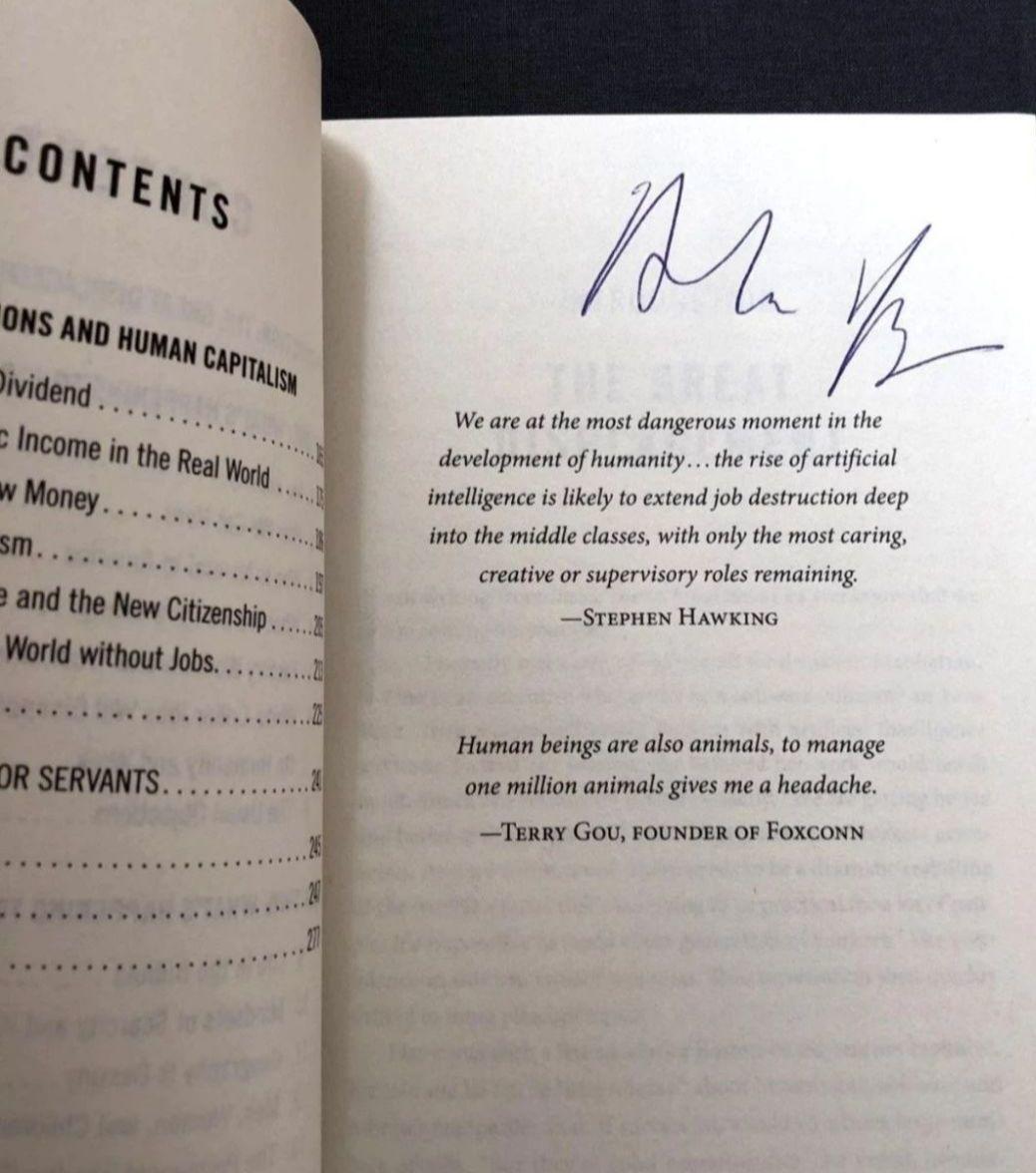 华裔美国总统候选人杨安泽著作中文版隆重推出