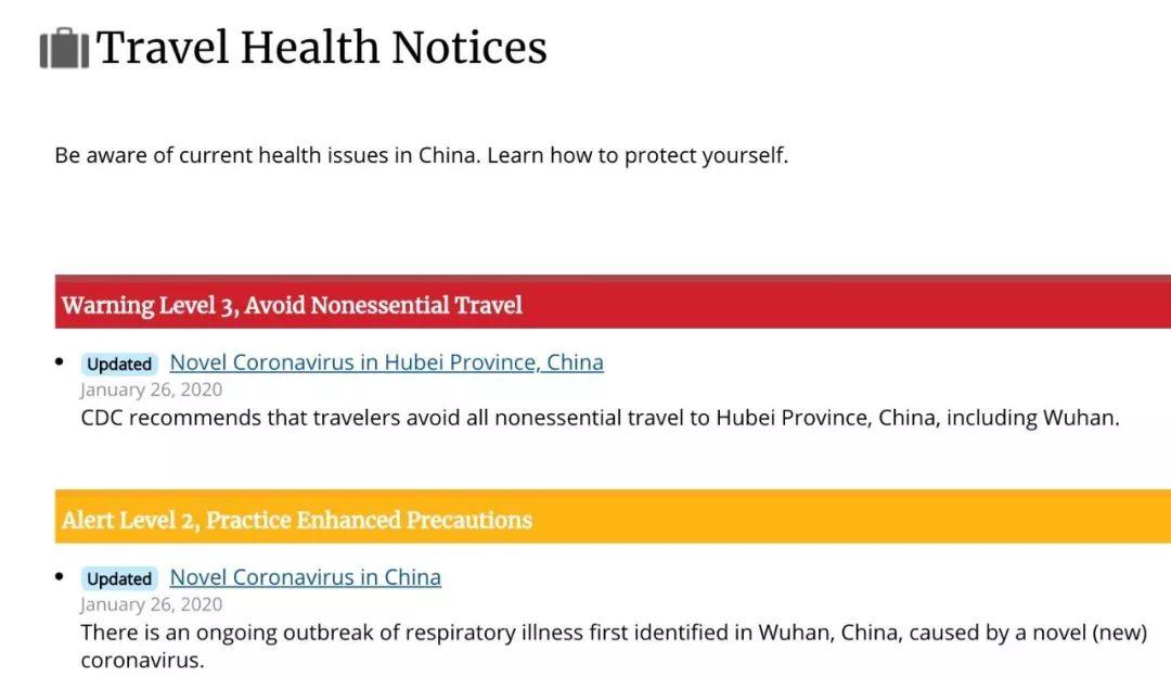 美国确诊第5个新型肺炎病例，CDC公布中文预防冠状病毒传播指南