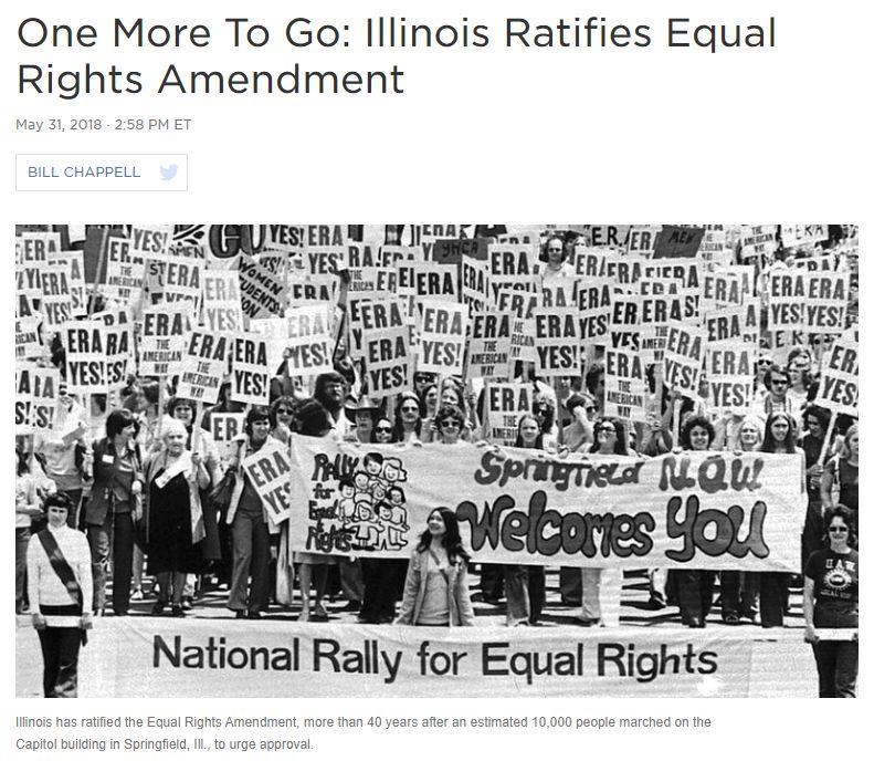 在美国男女平等受到宪法保护吗？答案可能让你大跌眼镜