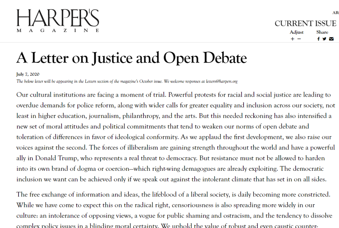 “取消文化”的来龙去脉和政治正确