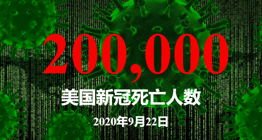 美国新冠死亡人数突破20万！综合比较各项指标全球排名第几？