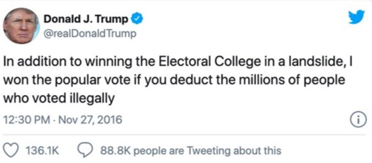 真没想到，美国的民主就悬在一张选票上