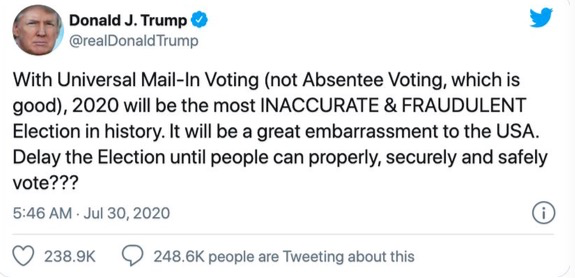 真没想到，美国的民主就悬在一张选票上