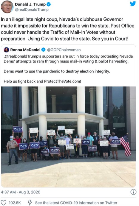 真没想到，美国的民主就悬在一张选票上