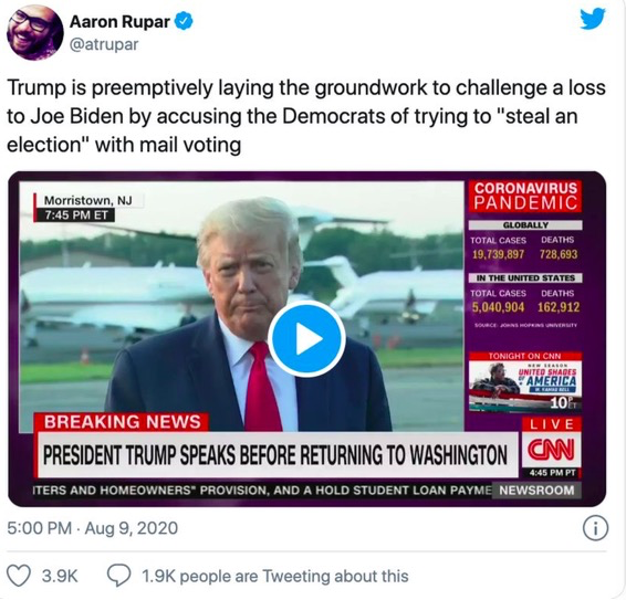 真没想到，美国的民主就悬在一张选票上