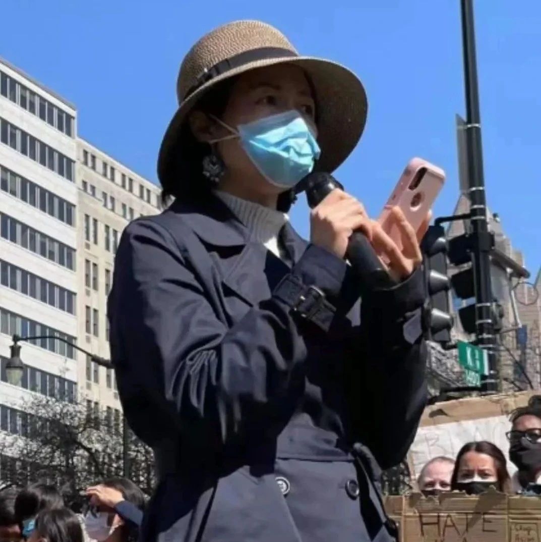 Featured image for 邱新倩女士在华盛顿麦弗森广场集会上发表精彩演讲