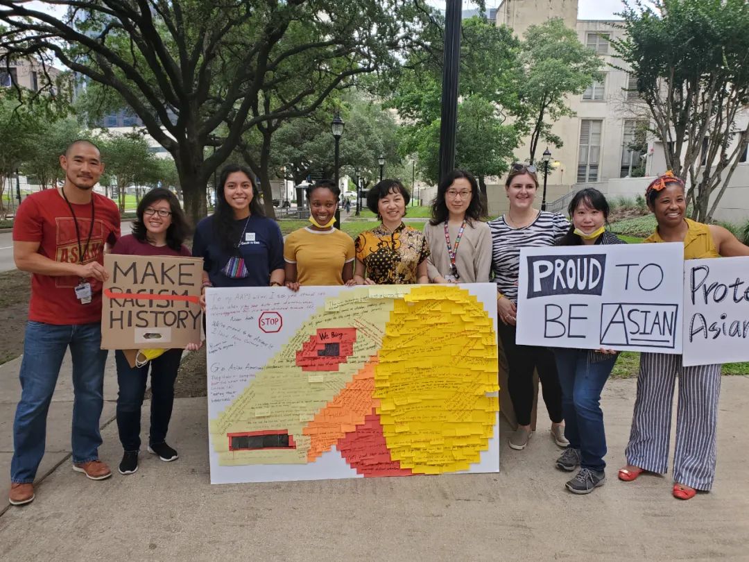 普通华裔女教授，在世界最大医疗中心发起反仇恨亚裔集会
