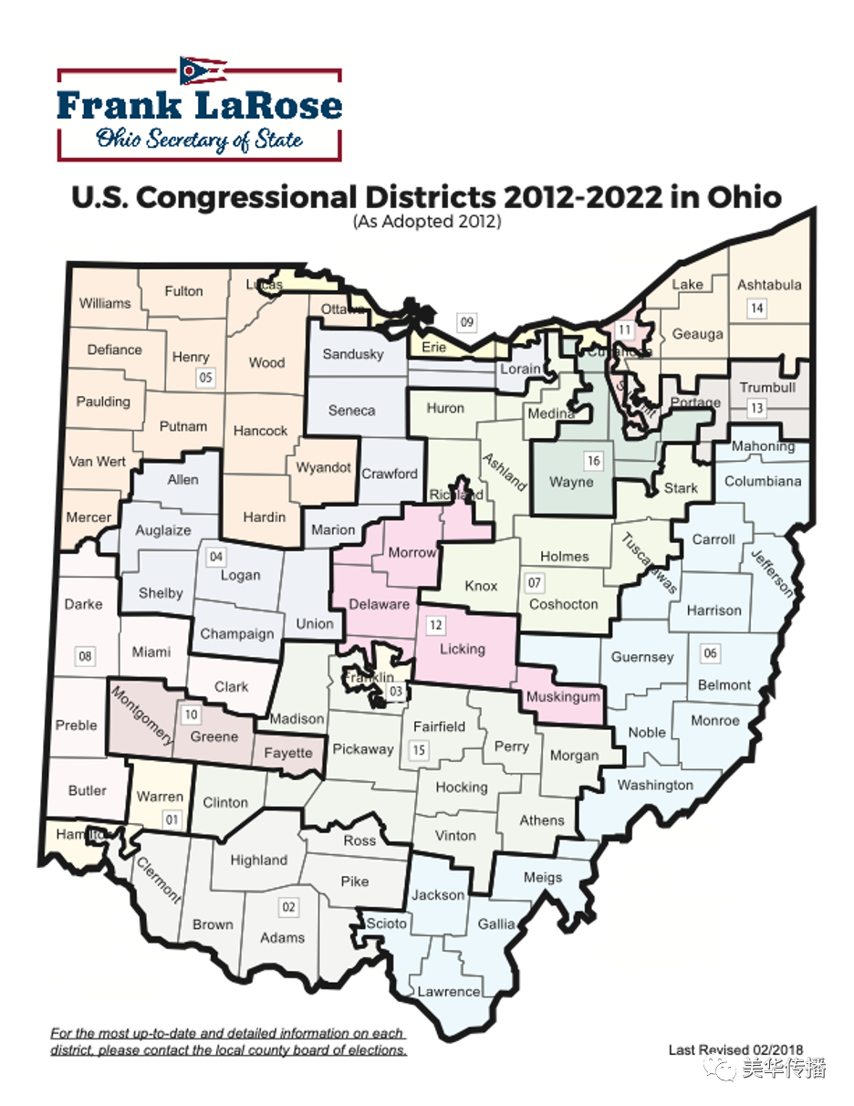 美国选举知识普及：大选、中期选举、初选、普选及议会选区图- 美国华人
